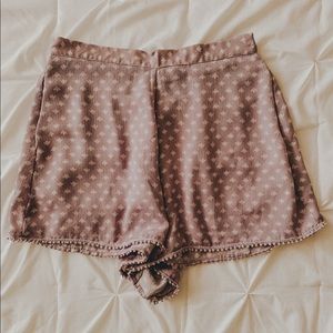 dressup boutique lilac shorts